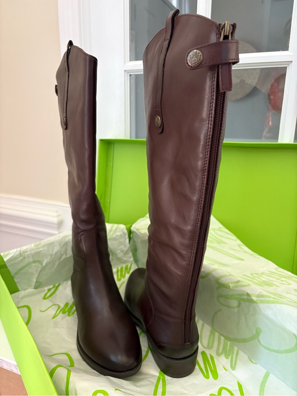 Sam Edelman Penny Wide Calf Riding Boot - Picture 4 of 6